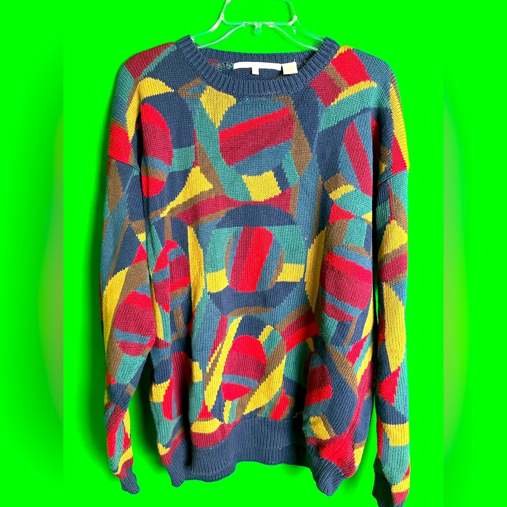 Vintage Perry Ellis sweater!! (Unisex)
